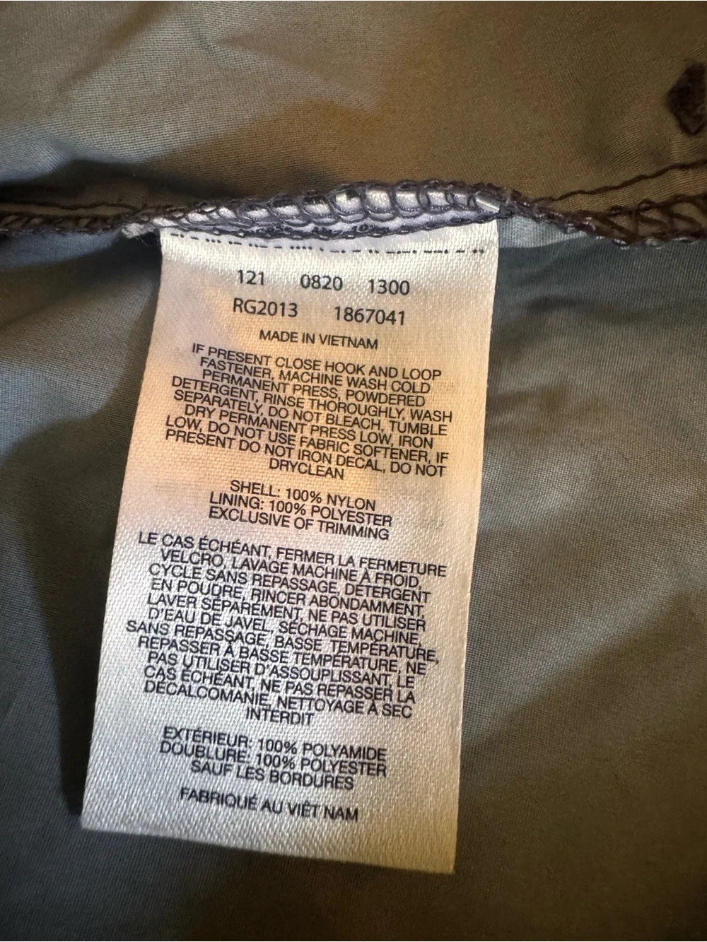 Columbia Kid’s Navy Lightweight Hooded Rain Jacket youth L 15/16